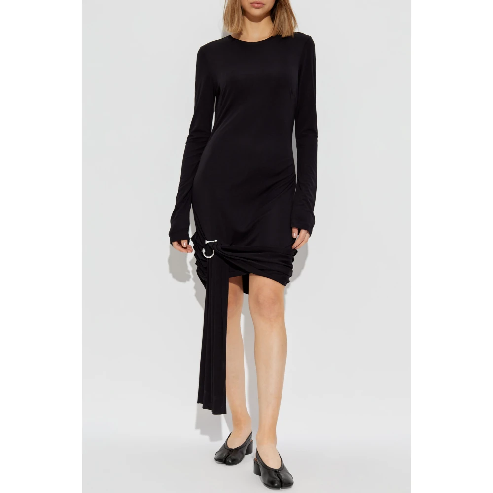 JW Anderson Jurk met lange mouwen Black Dames