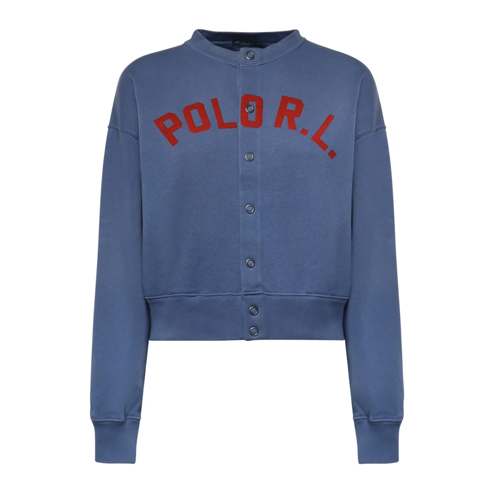Polo Ralph Lauren Blue Zip-Throughs, Female, S, Sweatshirts