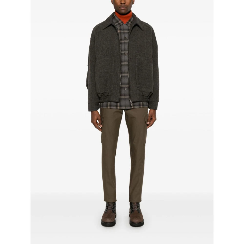 Hugo Boss Cargo Broek voor Mannen Brown Heren