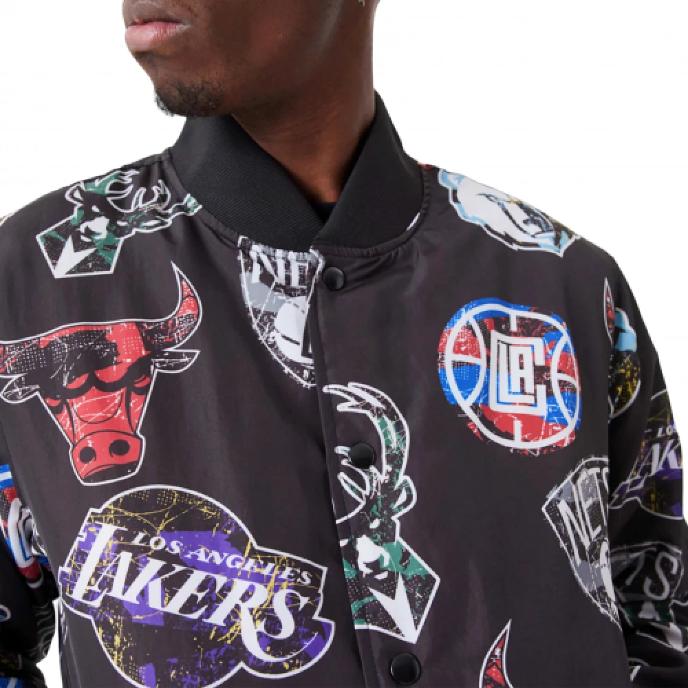 new era NBA Team Bomberjack 2023 Seizoen Multicolor Heren