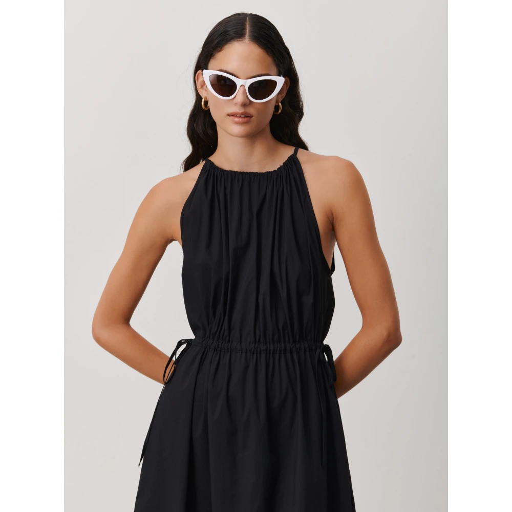 Jane Lushka Zomer Victoria Jurk Zwart Black Dames