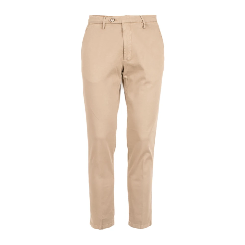Michael Coal Stijlvolle Herenbroek Beige Heren