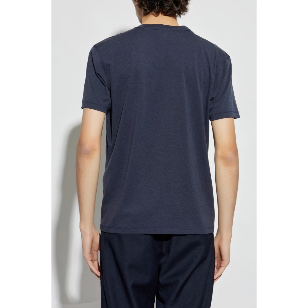 Tom Ford T-shirt met logo Blue Heren