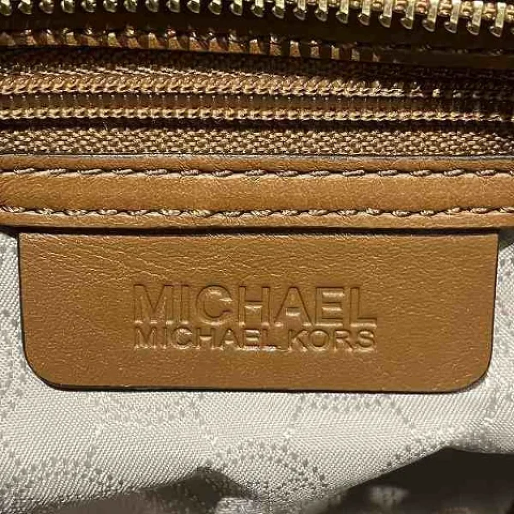 Michael Kors Pre-owned Leather crossbody-bags Brown Dames