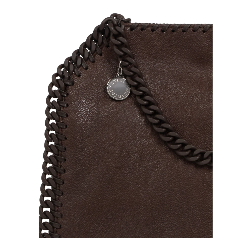 Stella Mccartney Tas Falabella Mini gemaakt van veganistisch leer Brown Dames