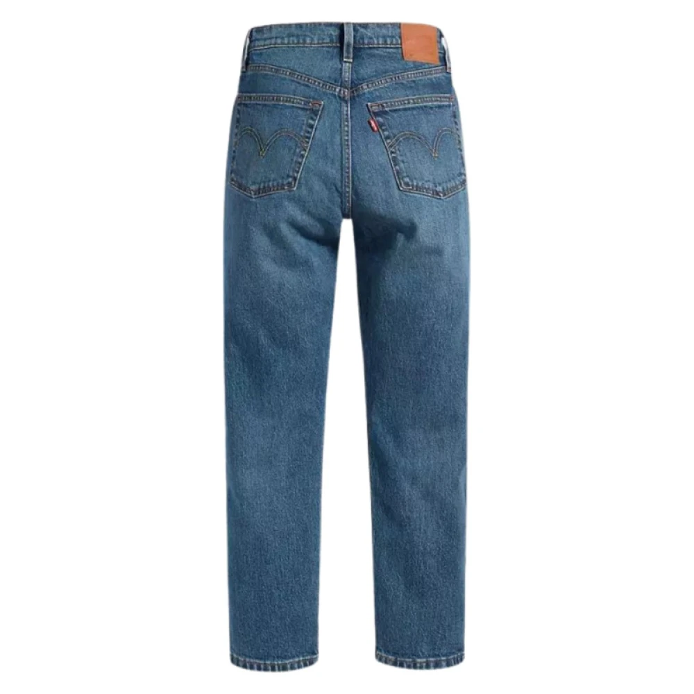 Levi's Jean 501 Crop Blue Dames