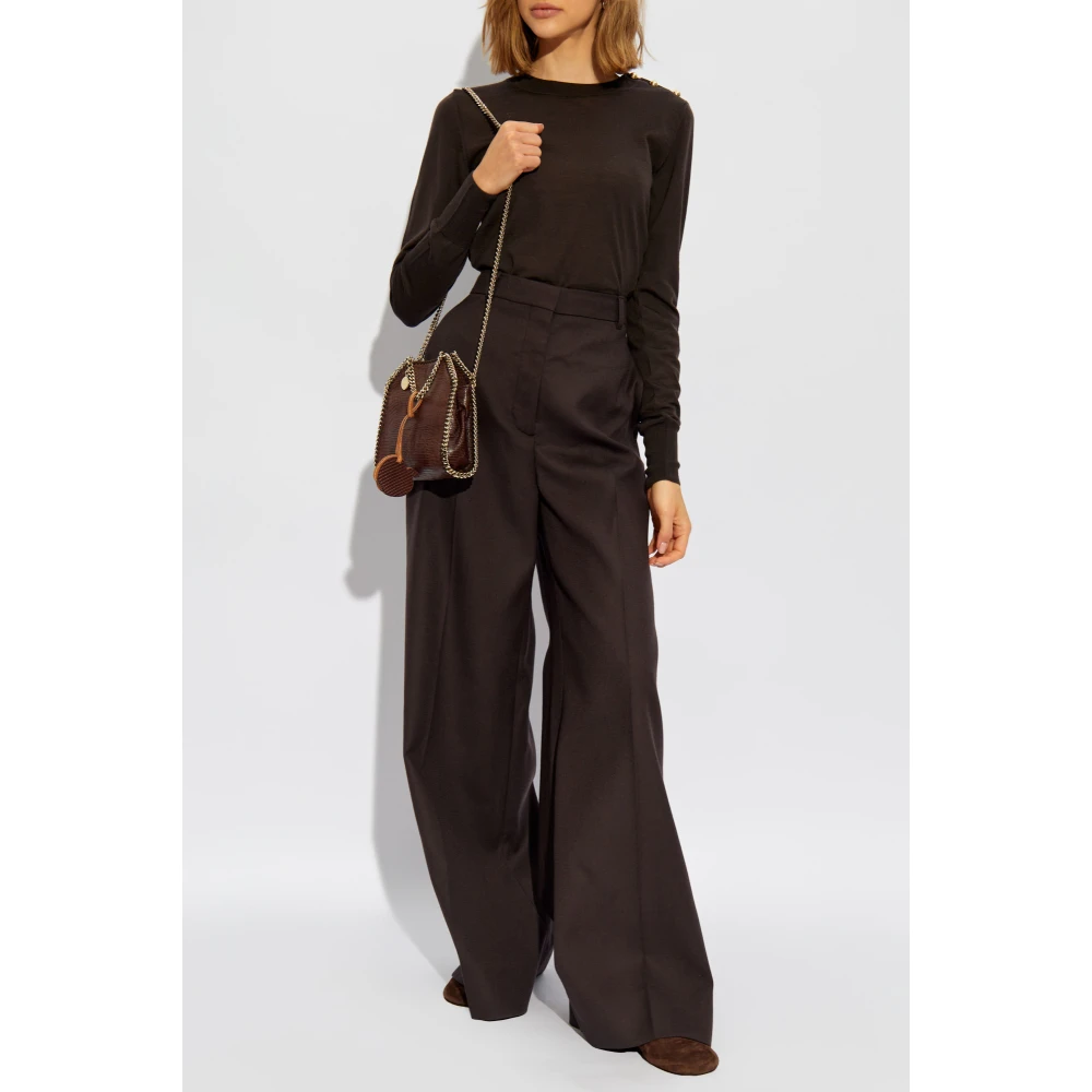 Stella Mccartney Wollen trui Brown Dames