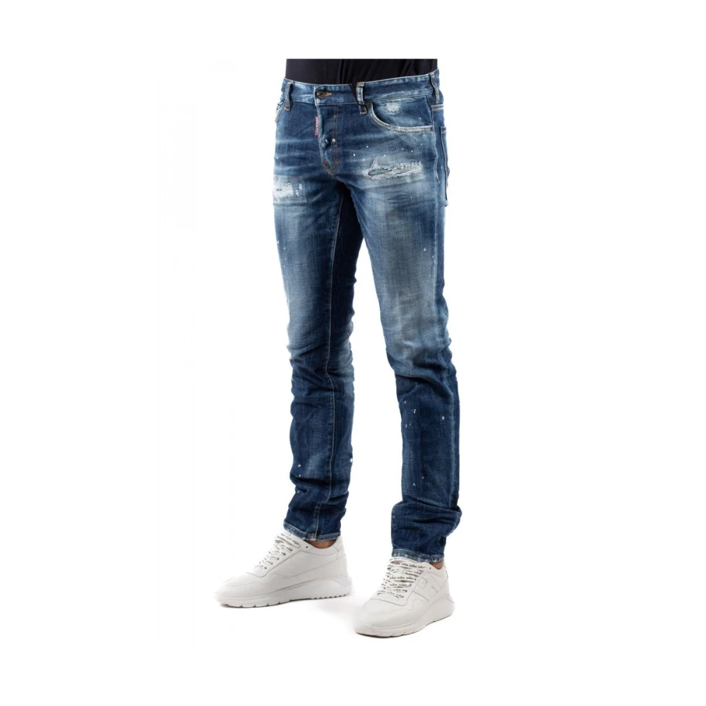 Dsquared2 Heren Jeans Blue Heren