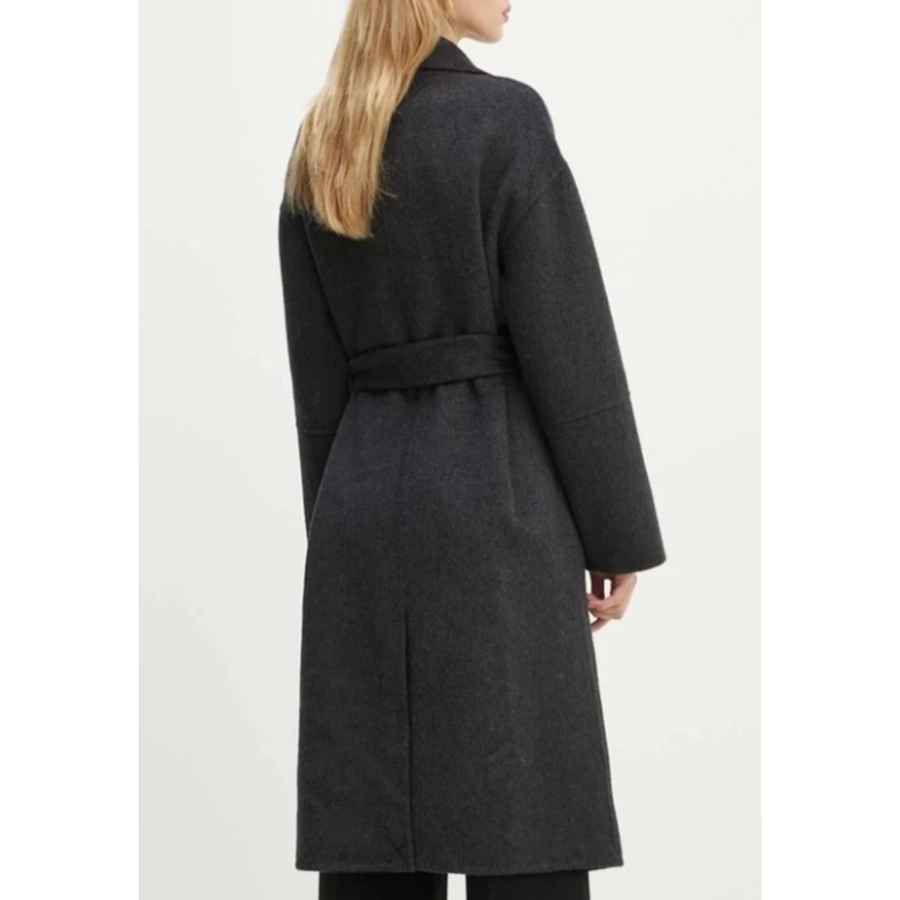Silvian Heach Lange Jas voor Vrouwen Gray Dames