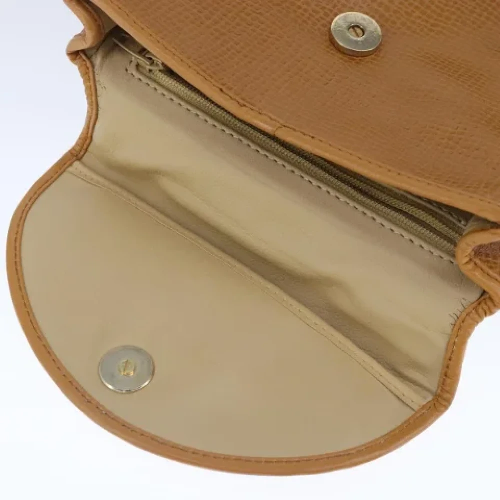 Dior Vintage Pre-owned Leather dior-bags Brown Dames