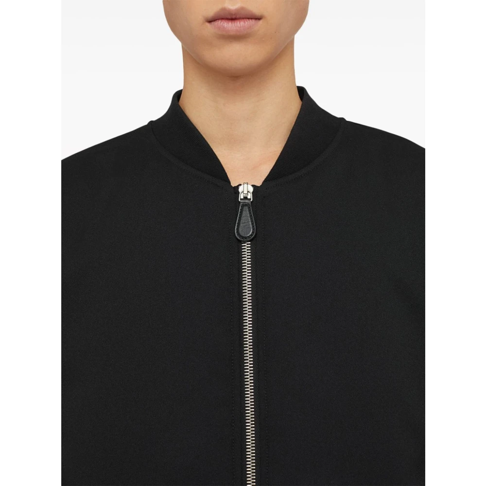 Jil Sander Coats Black Heren