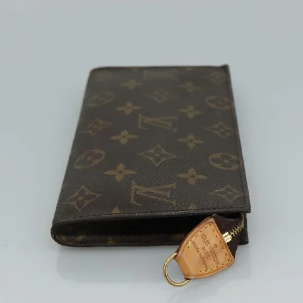 Louis Vuitton Vintage Pre-owned Canvas pouches Brown Dames