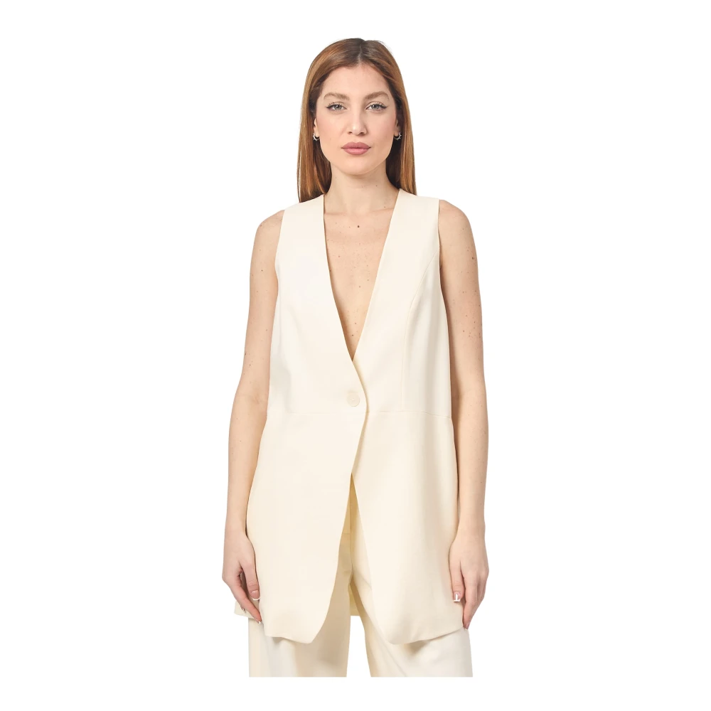 Jackets > Vests - - Manila Grace - Modalova