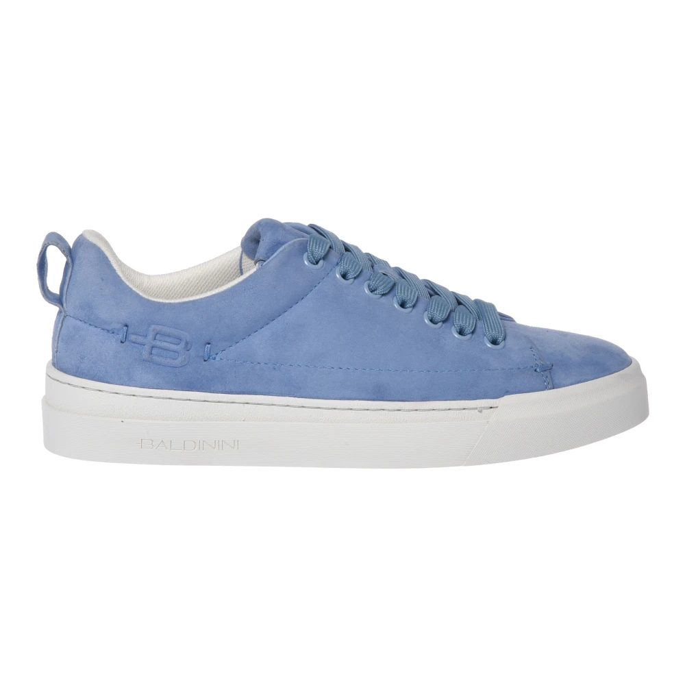 Baldinini Suede Sneaker Dames Schoenen Blauw