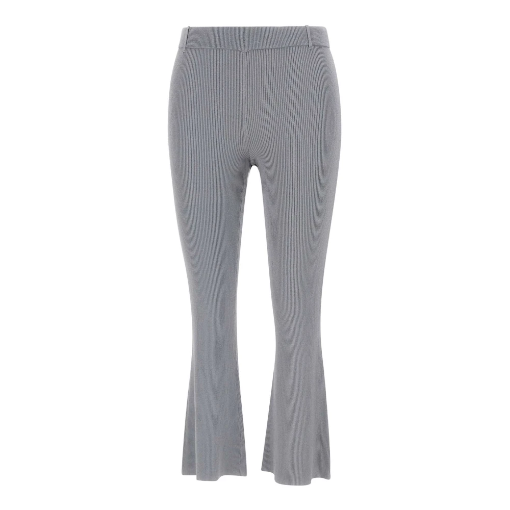 A. Roege Hove Women's Gray Trine Flare Capri