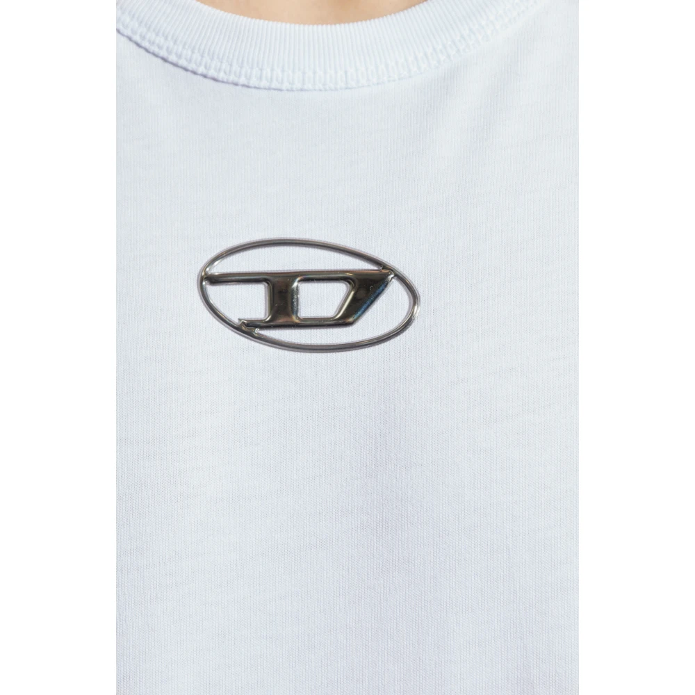Diesel T-shirt T-Adjust-Od White Heren