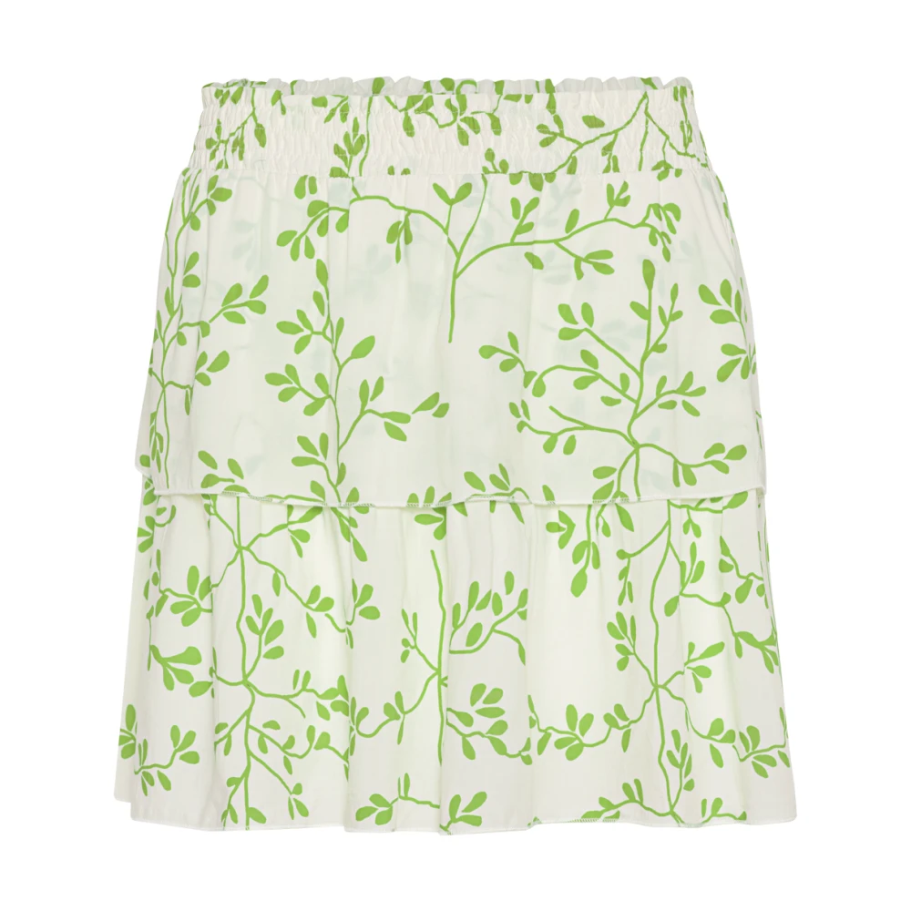 Americandreams Vrouw Groente Rokken Dames, Groen, S, Sally Short Skirt