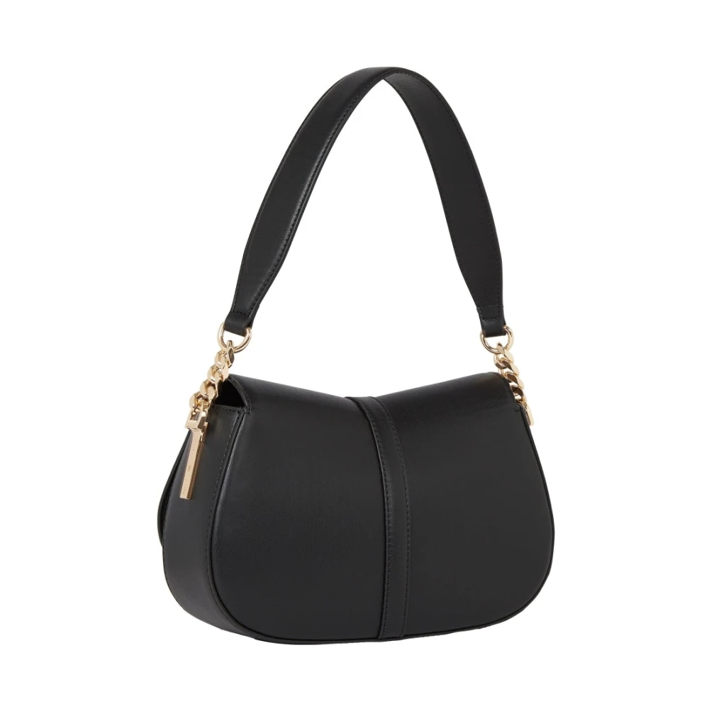 Tommy Hilfiger Zwarte Heritage Crossbody Tas Black Dames