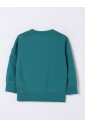 pull-a-col-rond-vert-pour-enfants