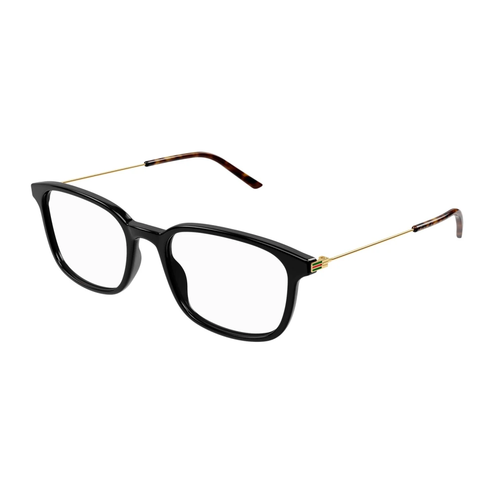 Gucci Men's Black Glasses, 52 Mm, Optical Frame