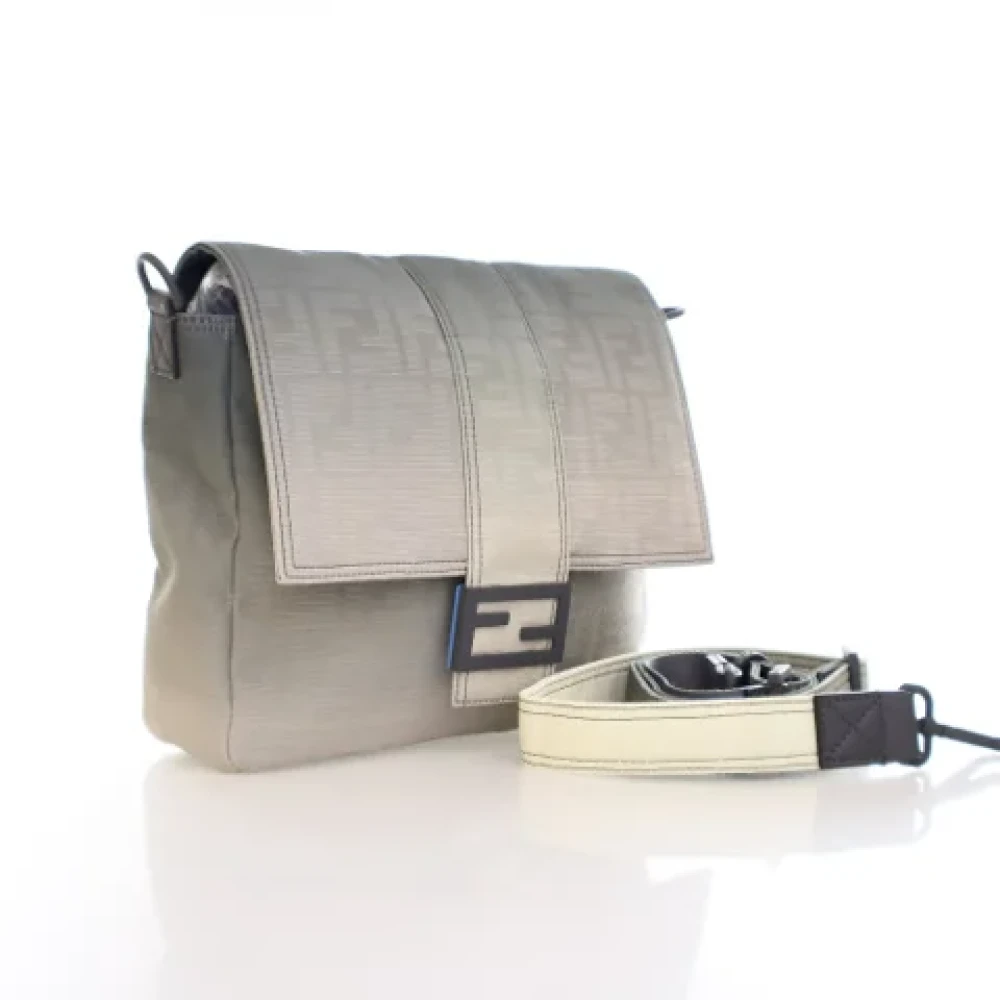 Fendi Vintage Pre-owned Fabric fendi-bags Gray Dames