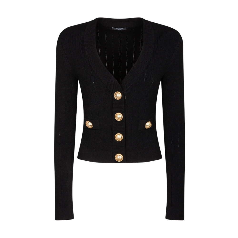 Knitwear > Cardigans - - Balmain - Modalova