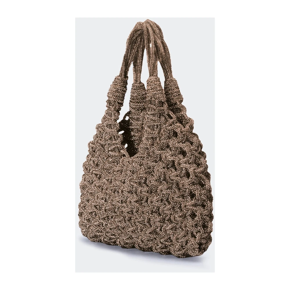 Hibourama Handgemaakte Vannifique Tas Modern en Elegant Brown Dames