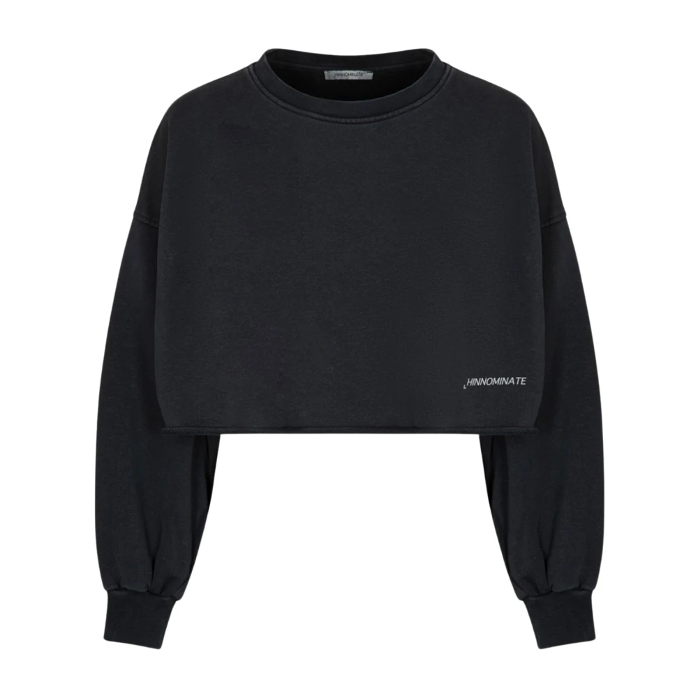 Hinnominate Donna Nero - Felpa - Sweatshirts & Hoodies - M