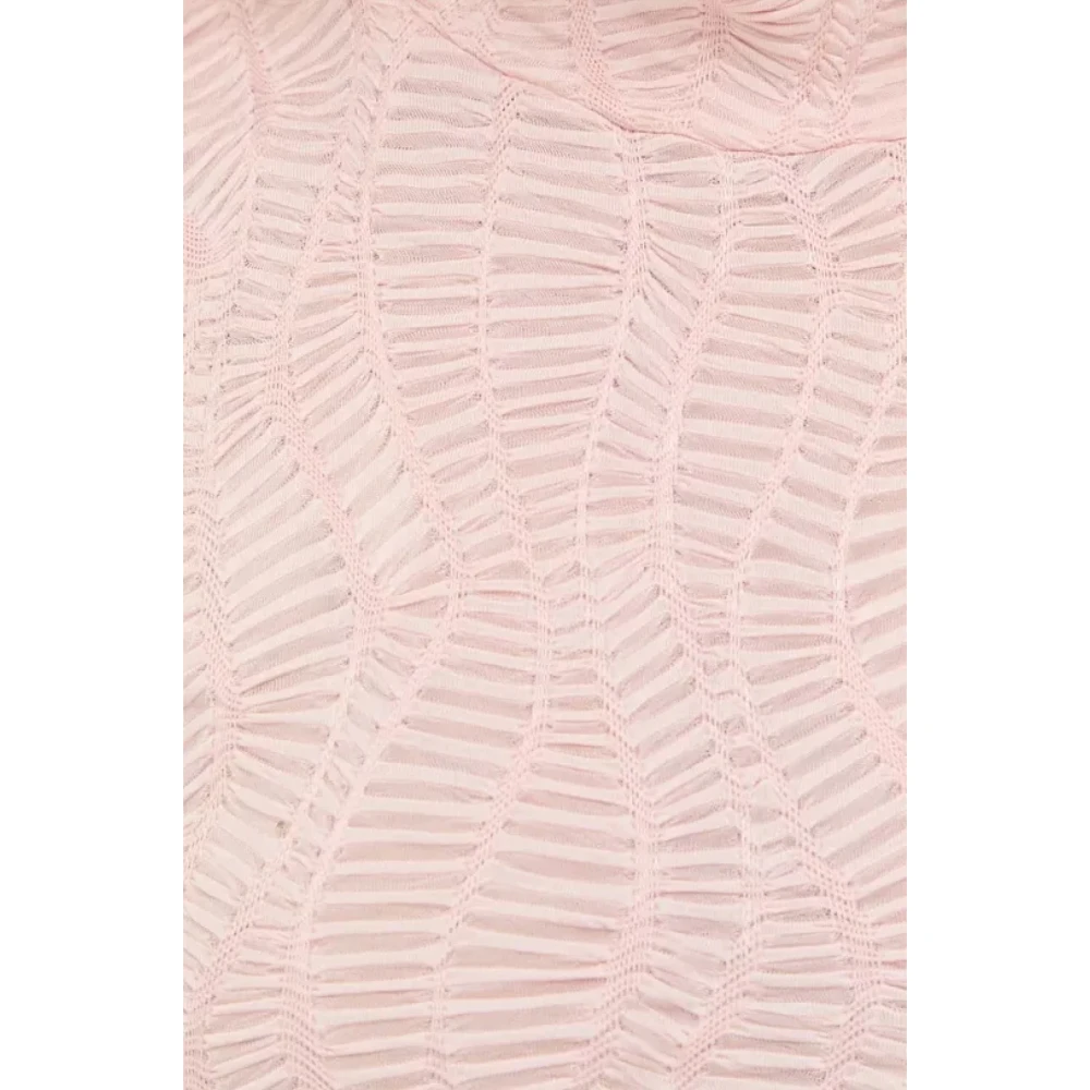 Guess Mouwloos Stretch Top Rozen Slim Fit Pink Dames