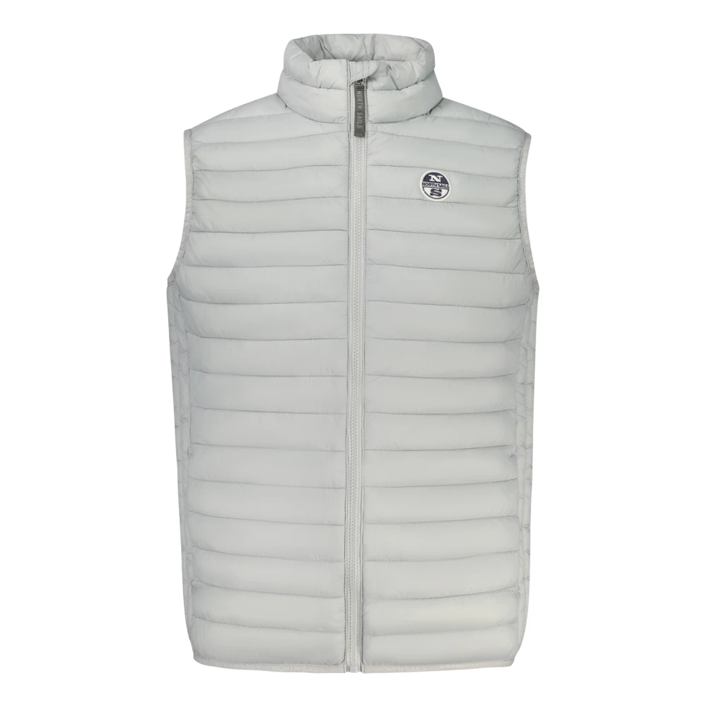 North Sails Men's Gray Sleeveless Polyamide Jacket - Waistcoats - L - Jackets