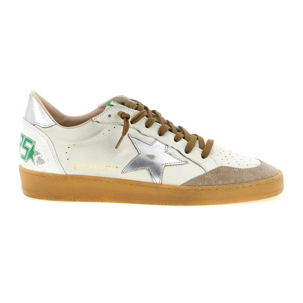 Golden Goose Men's Gray Sneakers, 6 Uk, Ball Star Trainers