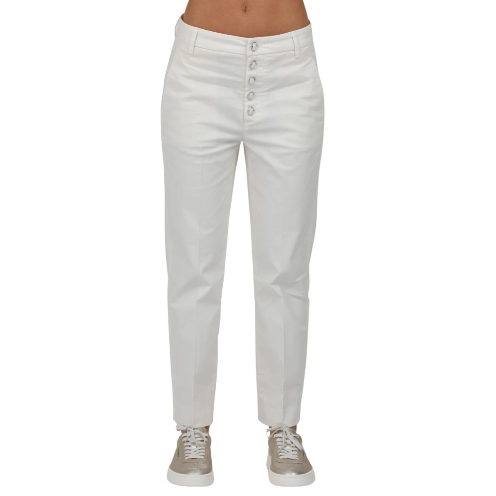 Trousers > Straight Trousers - - Dondup - Modalova