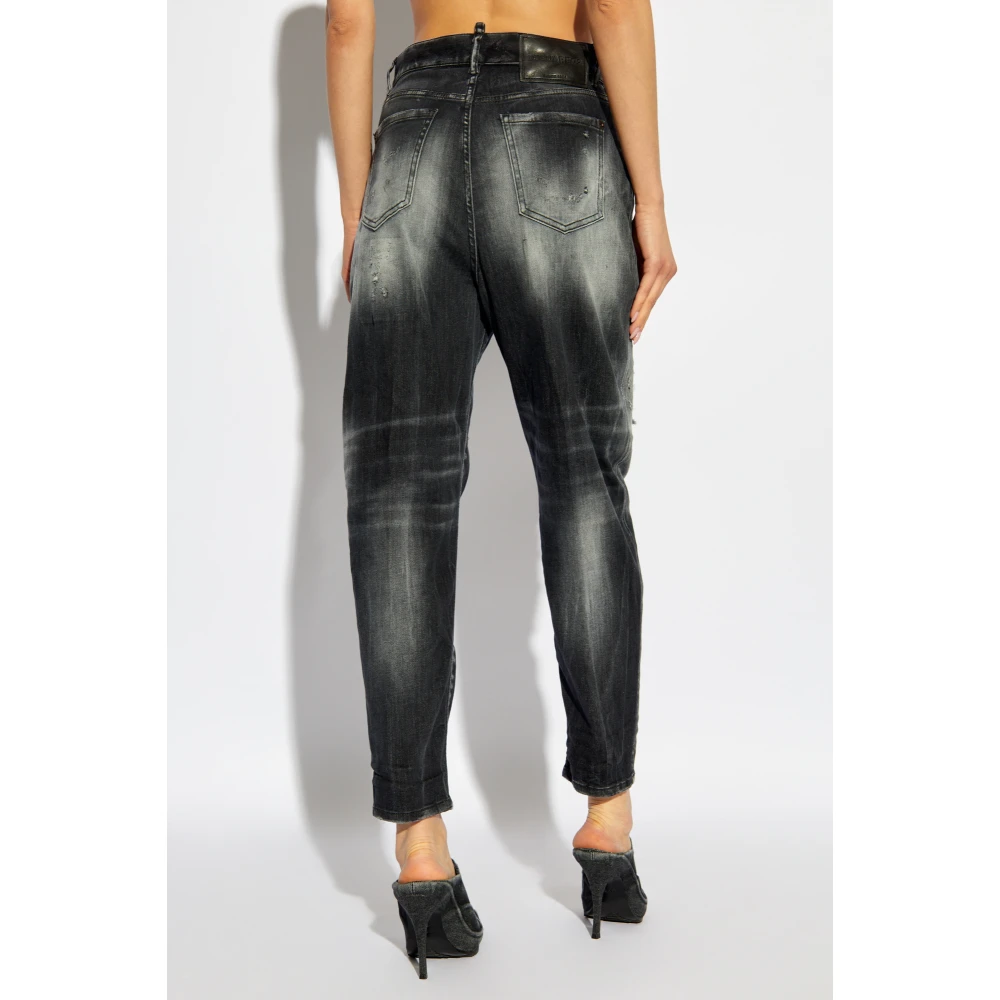 Dsquared2 Jaren 80 Jeans Gray Dames