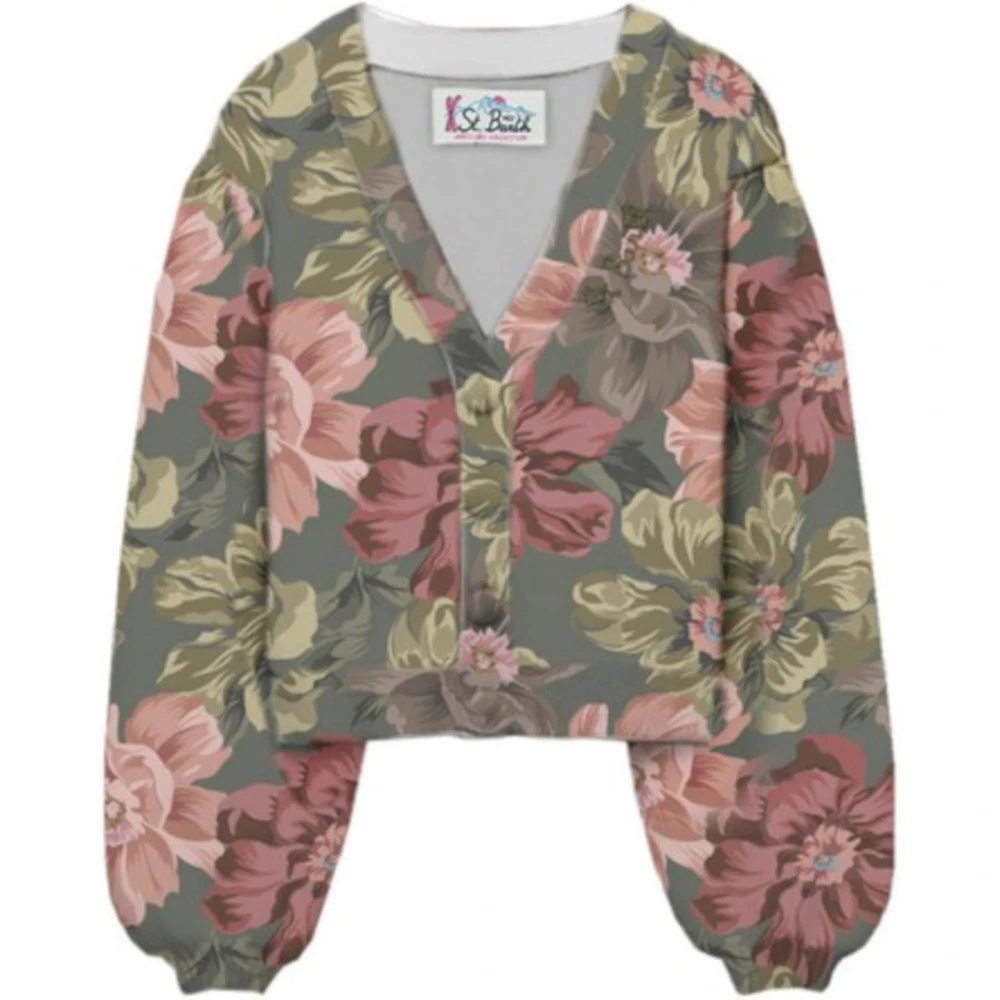 MC2 Saint Barth Groene Truien voor Mannen Multicolor Dames