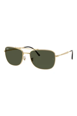 RB3755 Solglasögon Guld Gröna Linser