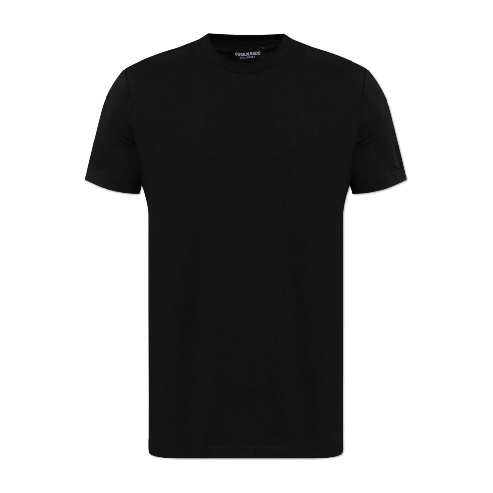 Dsquared2 Men's Black T-Shirts, Xl, T-Shirt From The Underwear Collection