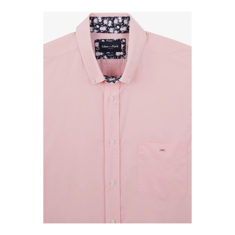 Eden Park Chemise Pink Heren