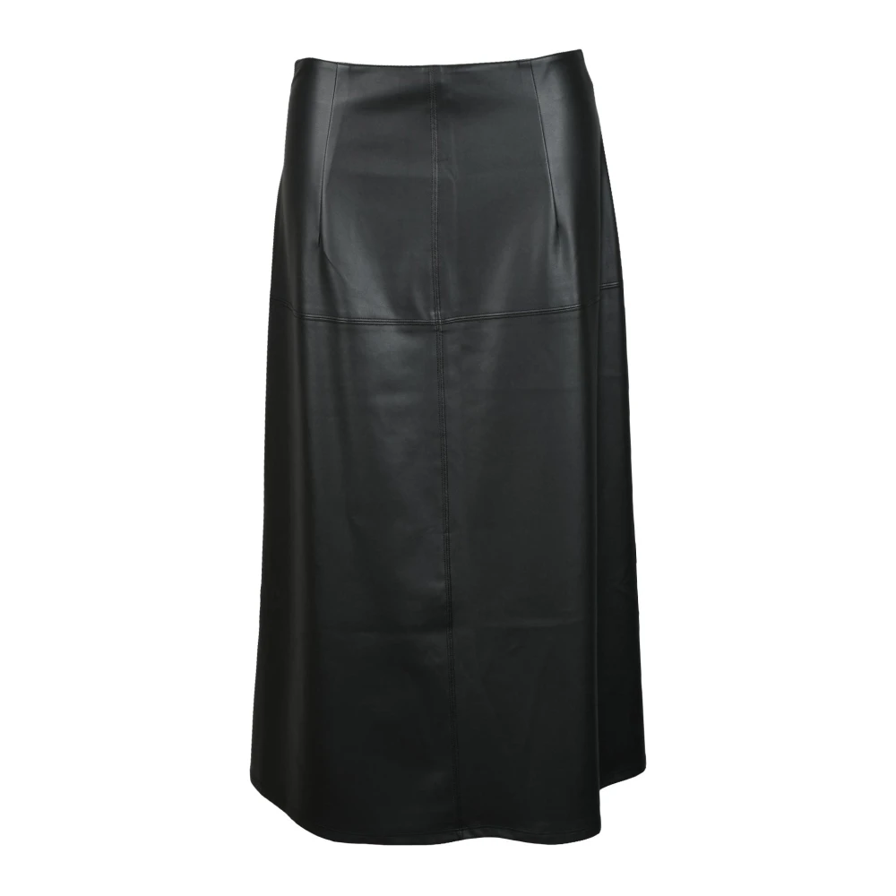 Max Mara Lange rok Renata ritssluiting Black Dames