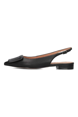 Elegant Svart Slingback Skor