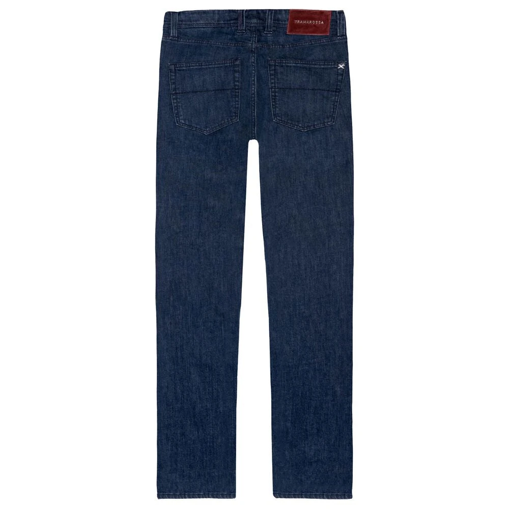 Tramarossa Blauwe Katoenen Jeans Broek Blue Heren