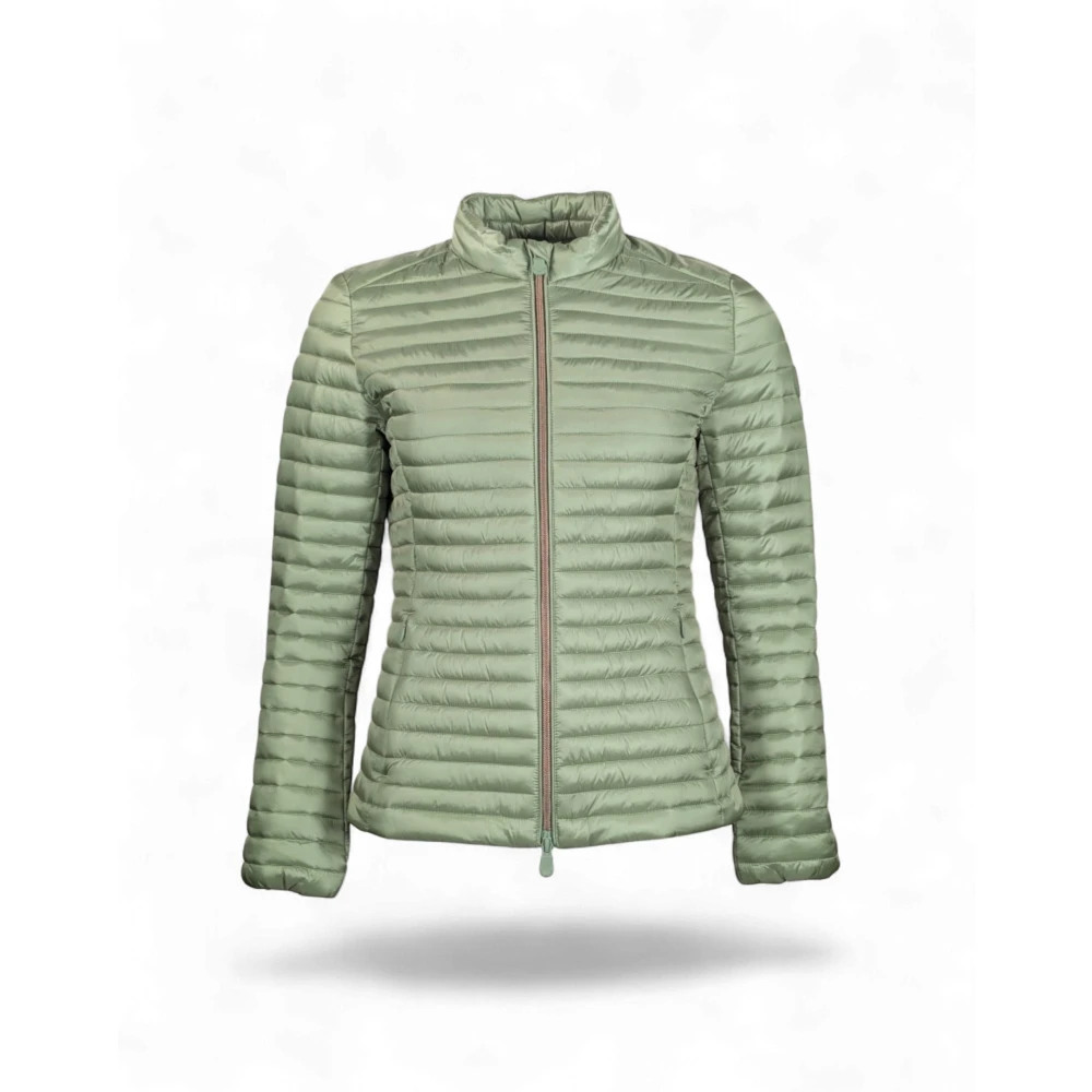 Save The Duck Women's Green Andreina Jacket - Winter Jackets - L - Jackets