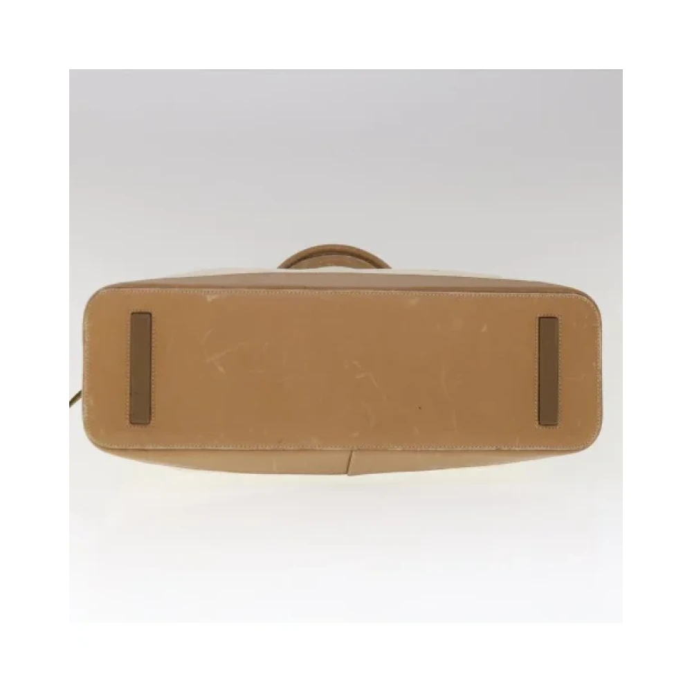 Prada Vintage Pre-owned Nylon prada-bags Beige Dames