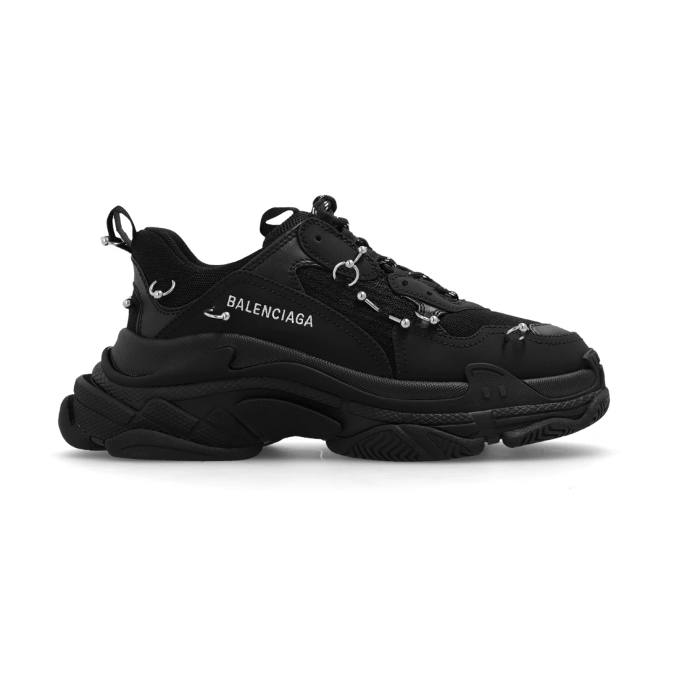 Balenciaga ‘Triple S’ sneakers Black, Dam