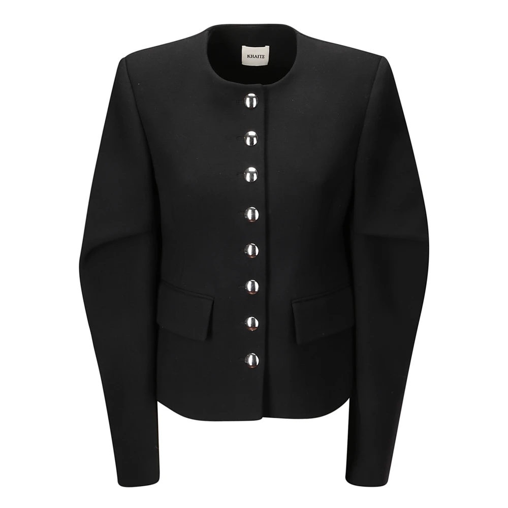 Khaite Stijlvolle Darlman Jas voor Mannen Black Dames