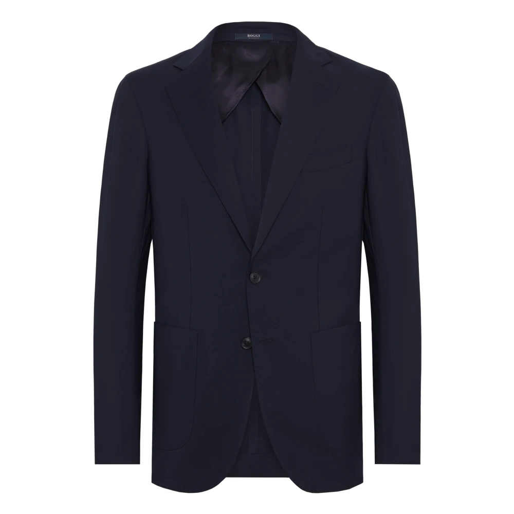 Boggi Milano Herren Blau Jacken, Lgröße: