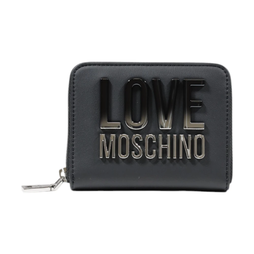 Love Moschino Lente Zomer Dames Middel Portemonnee Gray Dames