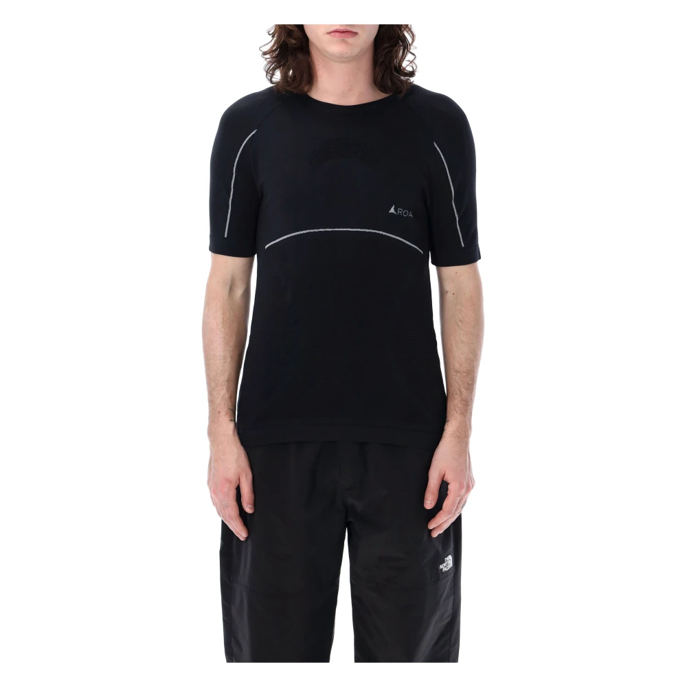 ROA - Tops > T-Shirts - Black - ROA - Modalova