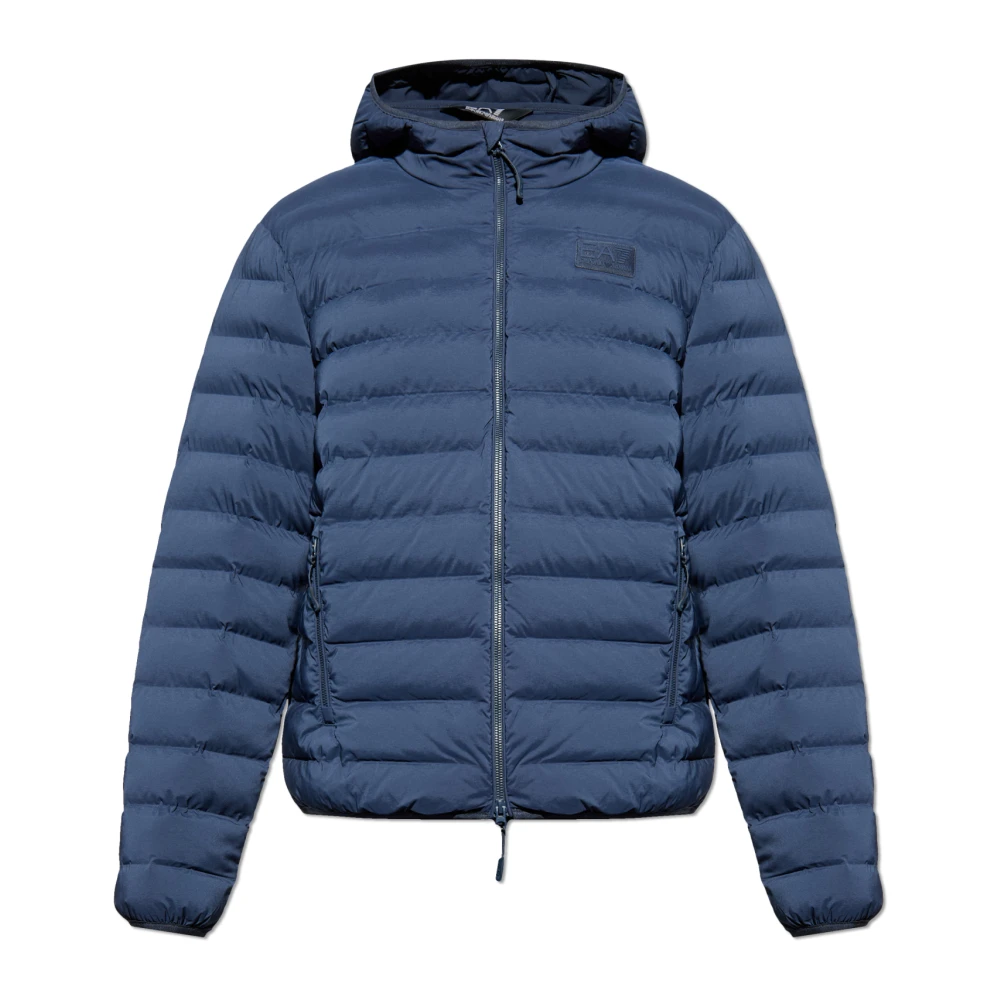 Emporio Armani Ea7 Uomo Blu Giacca Isolata