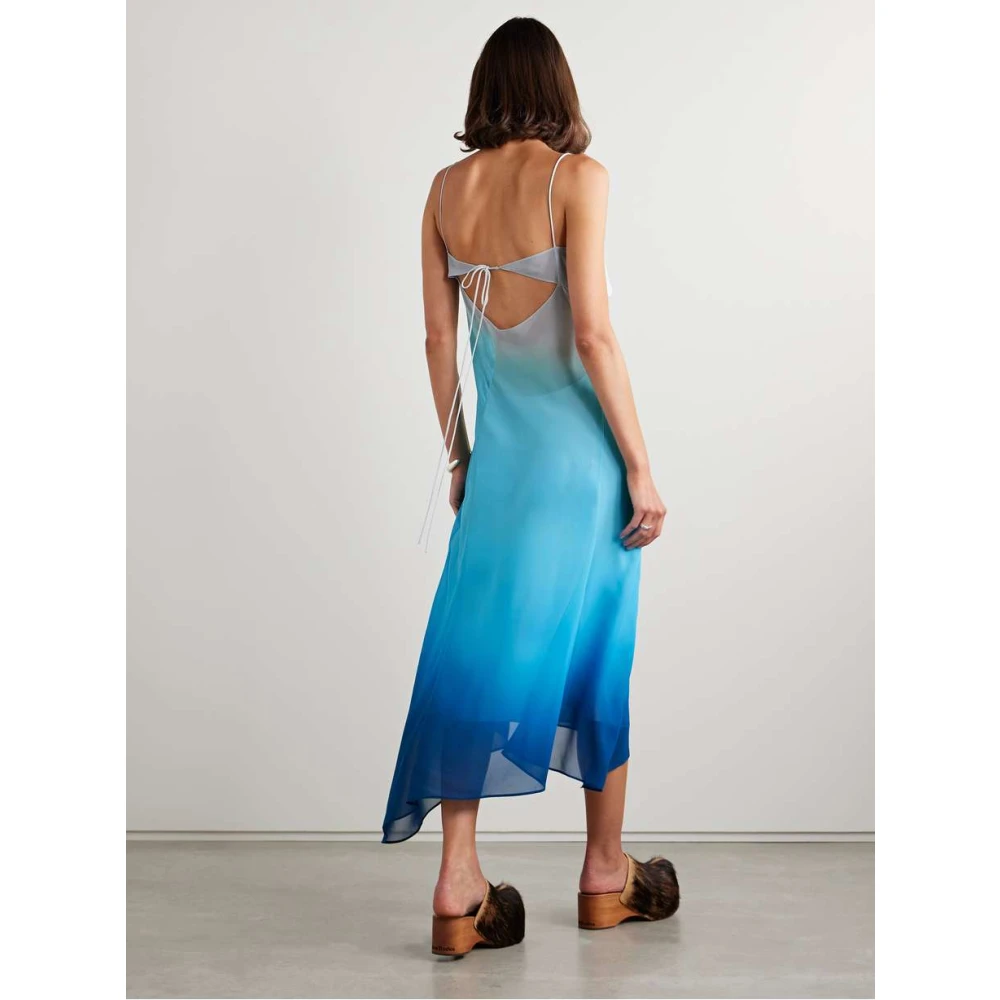 Acne Studios Elegante Zwarte Jurk voor Vrouwen Blue Dames