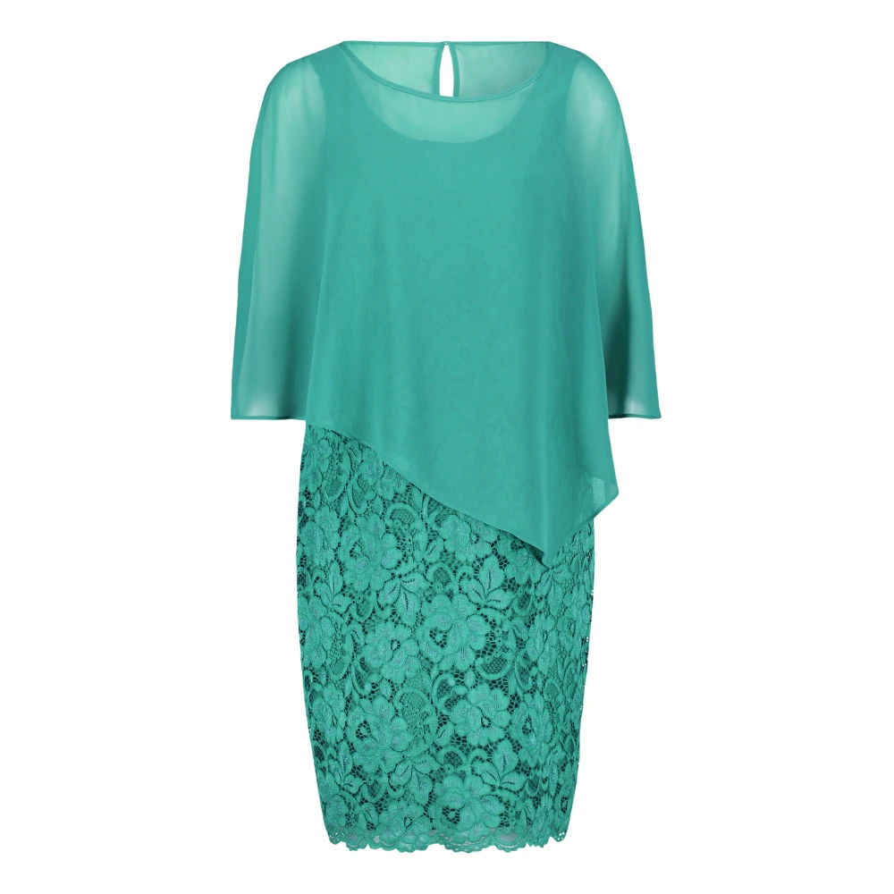 Vera Mont Kant Cocktailjurk Green Dames